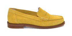 MOCASSINO IN CAMOSCIO LEMON ELSA N252